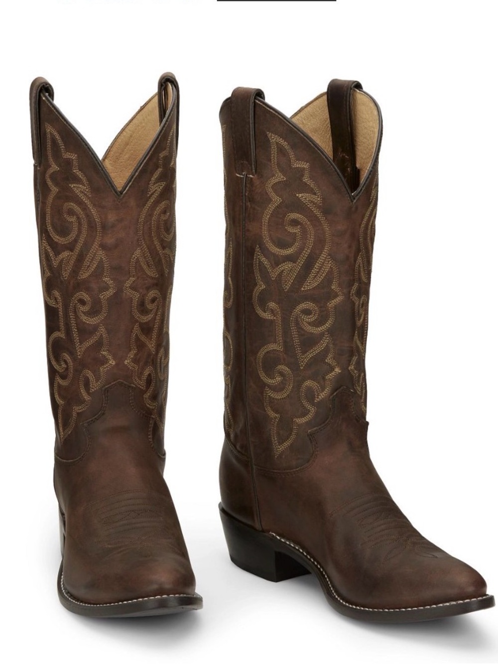 Justin CowboyBoots Brown Western